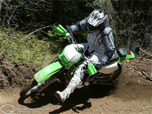 BC flogs the 220R in an attempt to test the front end feel.